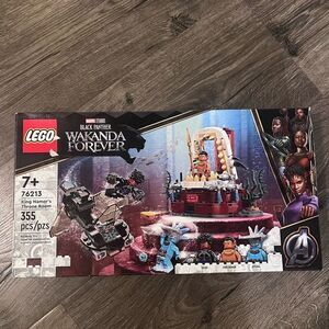 LEGO Marvel Black Panther Wakanda Forever King Namor’s Throne Room 76213